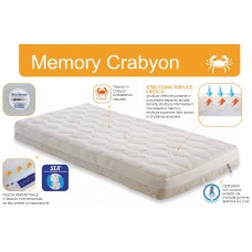 Materasso per Lettino Memory Crabyon - Linea Sonno 3015